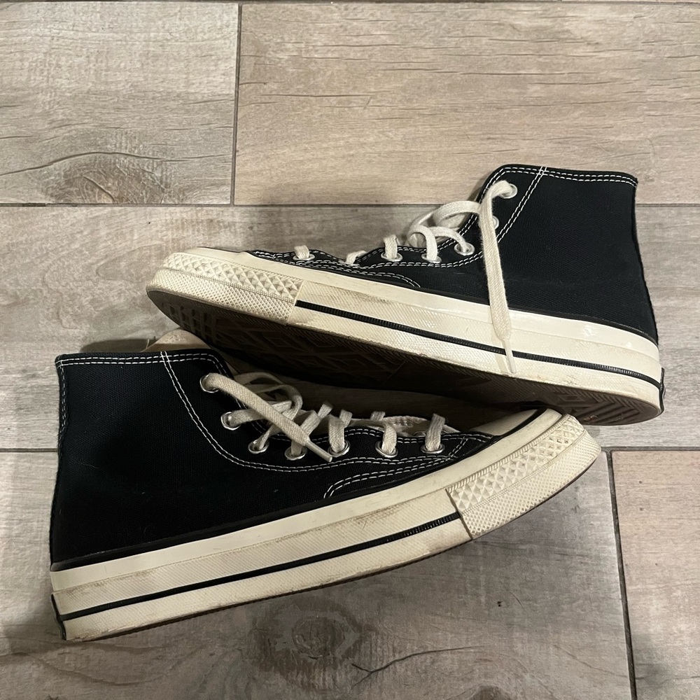 Converse Chuck 70 High Tops in Black - Picture 3 of 5